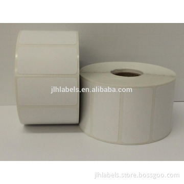 Top coated removable direct thermal label for zebra printers 2 inch x 1 inch, 1300 labels / roll